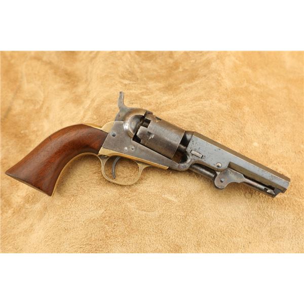 Colt Model 1849 Pocket One Line New York 5-shot .31 Cal 4" Percussion Revolver, 1867 Antique