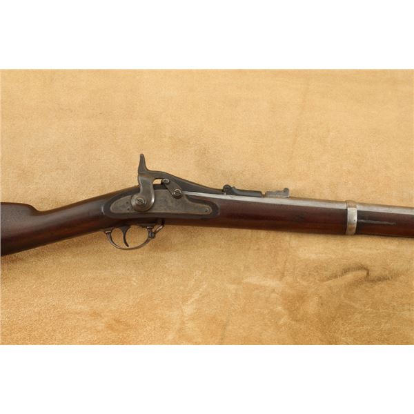 Us Springfield 1866 2nd Model Allin Conversion .50-70 Gov't Trapdoor Military Rifle, Antique