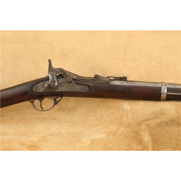 Scarce Us Springfield Model 1870 .50-70 Gov't Trapdoor Military Rifle, 1870-1873 Antique