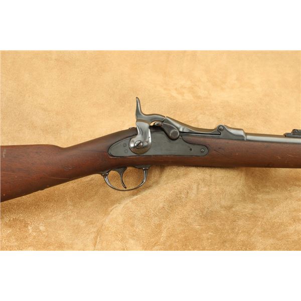 Us Springfield Model 1877 Carbine .45-70 Gov't Military Trapdoor Single Shot Rifle, 1880 Antique
