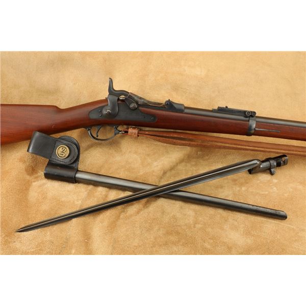 Us Springfield Model 1884 .45-70 Gov't Military Trapdoor Single Shot Rifle, 1889 Antique