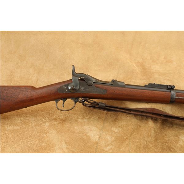 Us Springfield Model 1888 Ramrod Bayonet .45-70 Gov't Trapdoor Single Shot Rifle, 1891 Antique