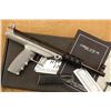 Image 1 : Claridge Family Collection Hi-tec T-9 T9 Silver 9mm 9.5" Semi-automatic Pistol & Box