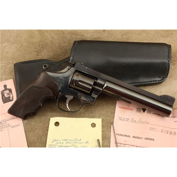 Power Custom Ppc Smith & Wesson 15-3 K38 Combat Masterpiece .38 Spl 6" Revolver 1975 C&r