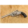 Image 5 : Smith & Wesson New Model No. 3 Top Break Revolver Nickel 6" 44 Russian Single Action Antique