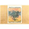 Image 1 : Later S&w Reprint 1937 Smith & Wesson "the Hostiles" Advertising Poster - 22"x18"