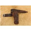 Image 1 : Heiser No. 62 Cartridge Belt & No. 753 Rh Holster Rig For 7.5" Colt Saa .45 Colt