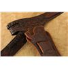 Image 20 : Heiser No. 62 Cartridge Belt & No. 753 Rh Holster Rig For 7.5" Colt Saa .45 Colt