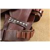 Image 3 : Iver Johnson Mexican Loop Holster And Unmarked .45 Colt Cartridge Belt Rig For 7 1/2" Colt Saa