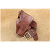 Image 30 : W. R. Thompson Rifle Colorado No. 445 Colt Saa Rh Holster And .45 Colt Cartridge Belt Rig