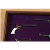 Image 3 : Set Of 5 Exhibition Grade Cased Set Of 5 Uberti Miniature Colt Single Action Army Revolvers