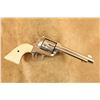 Image 1 : Rare Early Colt 2nd Gen Single Action Army Saa 5.5" Nickel .44 Special Revolver, 1958 C&r