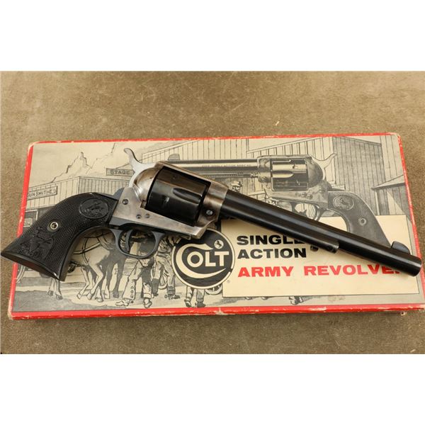 Stagecoach Box 2nd Gen Colt Single Action Army Saa 7.5" .357 Magnum Revolver, 1969 C&r
