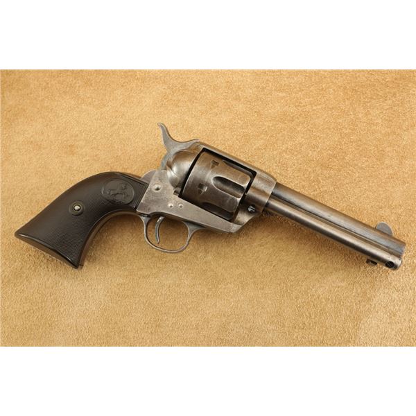 Colt 1st Gen Single Action Army Frontier Six Shooter Saa 4.75" .44-40 Wcf Revolver, 1898 Antique