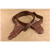 Image 1 : Pair Of Western Leather Gun Belt & Holster Rigs By Gallup Sadlco, F Mueller, And Stern
