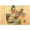 Image 3 : Antique 1926 Colt 1873 Saa "tex And Patches" Frank Schoonover Advertising Poster