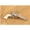 Image 19 : Factory Engraved 1st Gen Colt Single Action Army Saa 5.5" Nickel .45 Revolver, 1924 C&r
