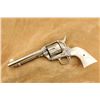 Image 23 : Factory Engraved 1st Gen Colt Single Action Army Saa 5.5" Nickel .45 Revolver, 1924 C&r