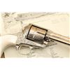 Image 3 : Factory Engraved 1st Gen Colt Single Action Army Saa 5.5" Nickel .45 Revolver, 1924 C&r