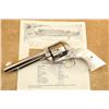 Image 5 : Factory Engraved 1st Gen Colt Single Action Army Saa 5.5" Nickel .45 Revolver, 1924 C&r