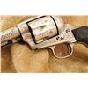 Image 27 : Factory Engraved Colt 1st Gen Single Action Army Saa 4.75â€³ Silver .45 Revolver, 1883 Anti