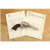 Image 3 : Factory Engraved Colt 1st Gen Single Action Army Saa 4.75â€³ Silver .45 Revolver, 1883 Anti