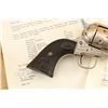 Image 5 : Factory Engraved Colt 1st Gen Single Action Army Saa 4.75â€³ Silver .45 Revolver, 1883 Anti