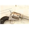 Image 6 : Factory Engraved Colt 1st Gen Single Action Army Saa 4.75â€³ Silver .45 Revolver, 1883 Anti