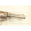 Image 7 : Factory Engraved Colt 1st Gen Single Action Army Saa 4.75â€³ Silver .45 Revolver, 1883 Anti