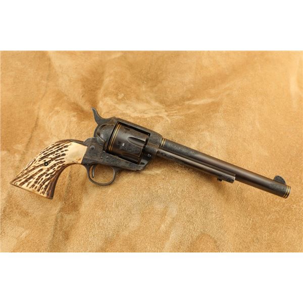 Beautiful Custom Engraved Colt Single Action Army Saa 7.5" .38 Special Revolver, 1910 C&r