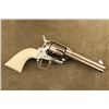 Image 3 : Uberti Stoeger Cattleman Cody 1873 Saa New Model .45 Colt 4.75" Nickel Fire Blue Revolver 2014