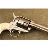 Image 5 : Uberti Stoeger Cattleman Cody 1873 Saa New Model .45 Colt 4.75" Nickel Fire Blue Revolver 2014