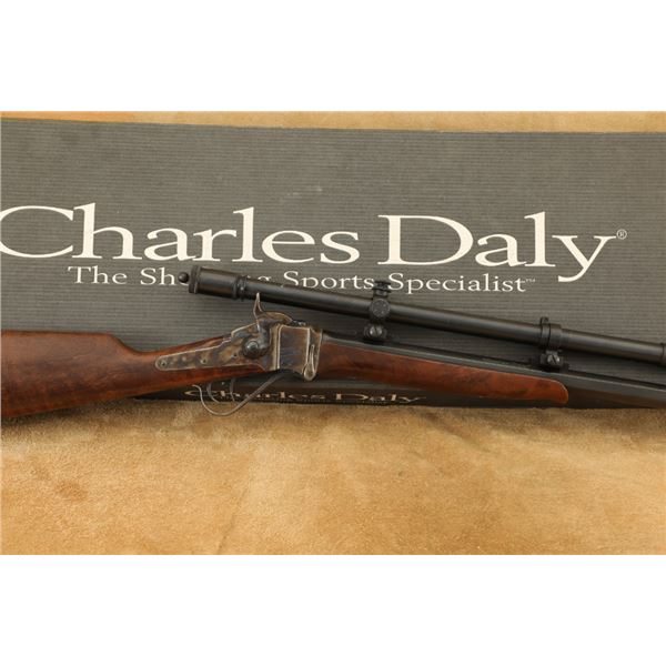 Charles Daly Chiappa Little Sharps 218 Bee Single Shot Falling Block Rifle Malcolm Scope