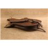 Image 7 : Antique Early 20th Century Hand-tooled Leather Western Pommel Saddle Bags