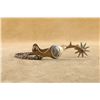 Image 13 : North & Judd "star Brand" Hercules Bronze August Buermann Style Indian Head Western Spurs
