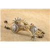 Image 3 : North & Judd "star Brand" Hercules Bronze August Buermann Style Indian Head Western Spurs