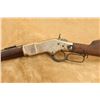 Image 11 : Winchester 1866 4th Model Saddle Ring Carbine Src Nickel .44 Henry Rf Lever Rifle, 1883 Antique