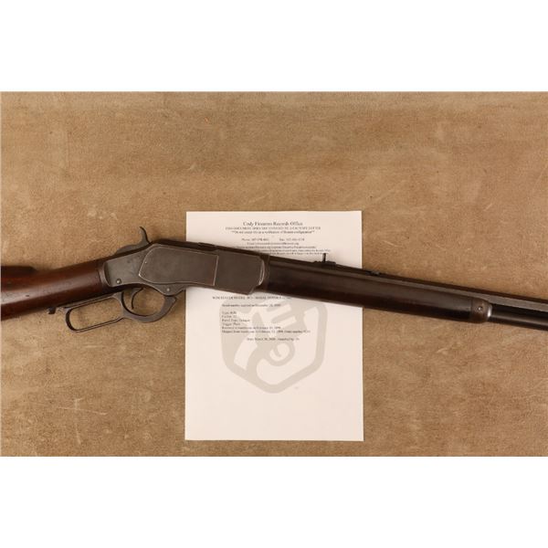 Winchester 1873 '73 3rd Model 24" .22 Short Rimfire Lever Action Rifle, 1889 Antique