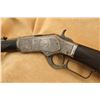 Image 27 : Winchester Model 1873 Deluxe 1/2 Mag Half Octagon Factory Engraved .44-40 Lever Rifle, 1884 Antique