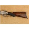 Image 8 : Winchester Model 1873 Deluxe 1/2 Mag Half Octagon Factory Engraved .44-40 Lever Rifle, 1884 Antique