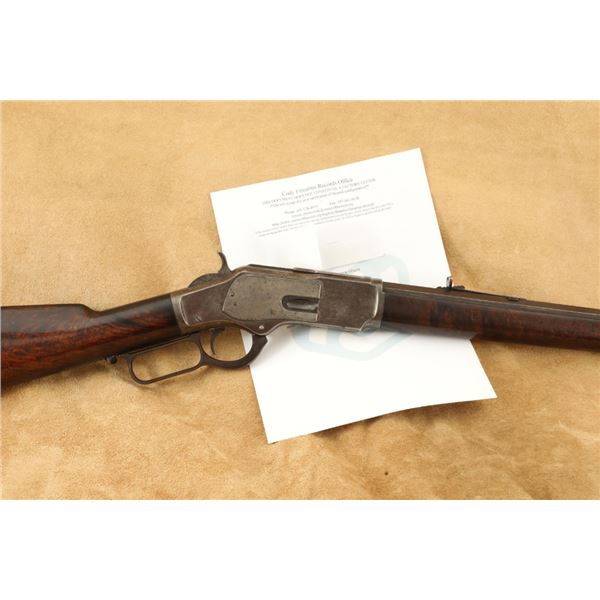 Winchester 1873 3rd Model Casehardened Set-trigger .32-20 Wcf Lever Action Rifle, 1888 Antique