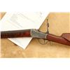 Image 9 : 4-feature Special Order Winchester 1885 Low Wall Deluxe .22 Short 28" Rifle Antique, Swiss Plate