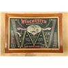 Image 2 : Vintage 1902 Winchester Lithograph Double W Cartridge Board Framed 57.25"x39.5"