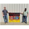 Image 4 : 1930s Winchester Western "come In Shoot For Fun" Canvas Shooting Gallery Banner - 56.5" X 48.5"