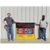 Image 7 : 1930s Winchester Western "come In Shoot For Fun" Canvas Shooting Gallery Banner - 56.5" X 48.5"