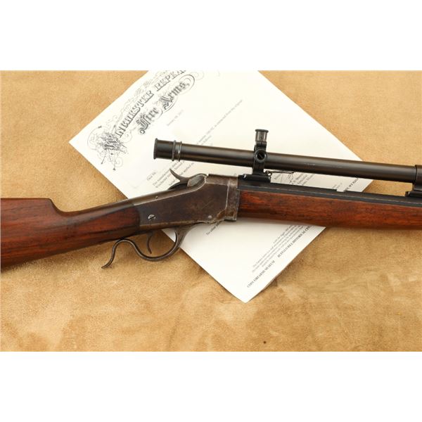 Winchester 1885 Low Wall Takedown 28" .25-20 Ss Telescope A5 Sight Single Shot Rifle 1907 C&r