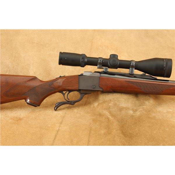 Ruger No. 1-s .338 Winchester Magnum 26" Single Shot Rifle & Burris Scope, Mfd 1995