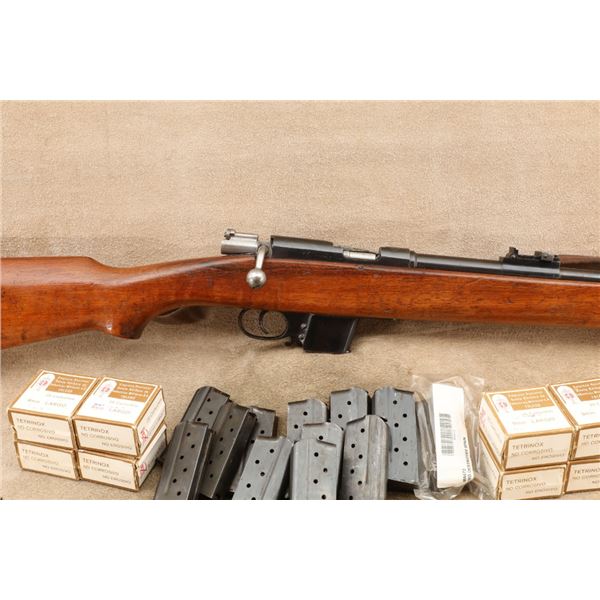Gaztanga Spanish Destroyer Carbine 21.25" 9mm Bergmann Largo Bolt Action Rifle, 1968 C&r