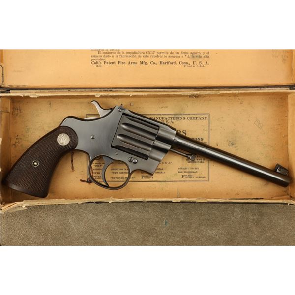 Rare Boxed Colt Camp Perry Model 8" .22 Long Rifle Lr Single Shot Target Pistol, 1933 C&r
