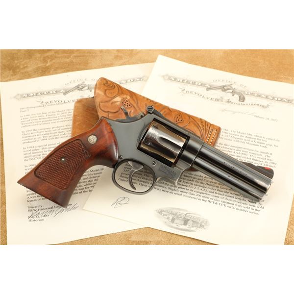 Smith & Wesson Model 586 No Dash Texas Department Of Public Safety .357 Magnum 4" Revolver